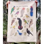 Tea Towel | Iconic Birds Of Australia | Organic Cotton